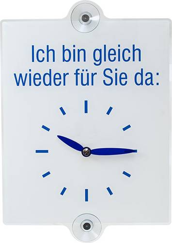 Türschild Uhr Acrylglas (B x H) 210mm x 230mm 1St. von SAFETYMARKING