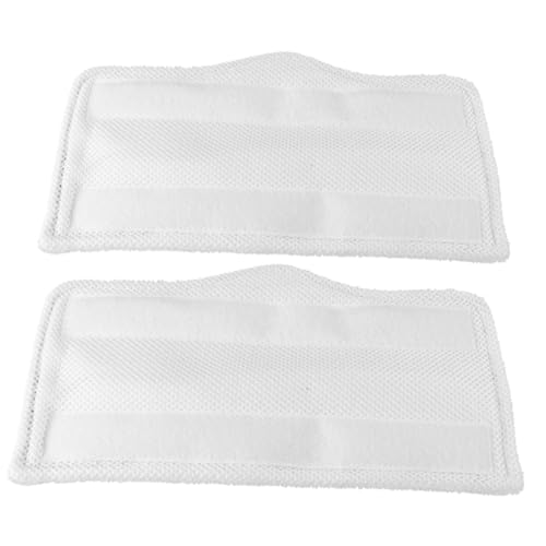 SAFIGLE 1 Satz Wischbezug Ersatz Pads Nass Dampfreiniger-pads Wiederverwendbar Reinigung Dampfmop Wischpads Tauschen Wohnung Scheuerwischpads Faserstoff Weiß 2 Stück SAFIGLE 1 Satz Wischbezug Ersatz Pads Nass Dampfreiniger-pads Wiederverwendbar Reinigung Dampfmop Wischpads Tauschen Wohnung Scheuerwischpads Faserstoff Weiß 2 Stück von SAFIGLE