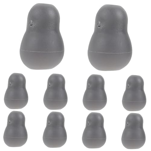 SAFIGLE 10 Stück Ohrstöpsel Ohrhörer Komfortabel Ersatz Klein Tipps Zubehör Für Gehörschutzstöpsel Ohrteile Kopfhörerknospen -stütze -ohrstöpsel Grau PVC SAFIGLE 10 Stück Ohrstöpsel Ohrhörer Komfortabel Ersatz Klein Tipps Zubehör Für Gehörschutzstöpsel Ohrteile Kopfhörerknospen -stütze -ohrstöpsel Grau PVC von SAFIGLE
