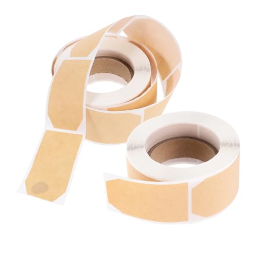 SAFIGLE 2 Rollen Etikett Aus Kraftpapier Etiketten Aufkleber SAFIGLE 2 Rollen Etikett Aus Kraftpapier Etiketten Aufkleber von SAFIGLE