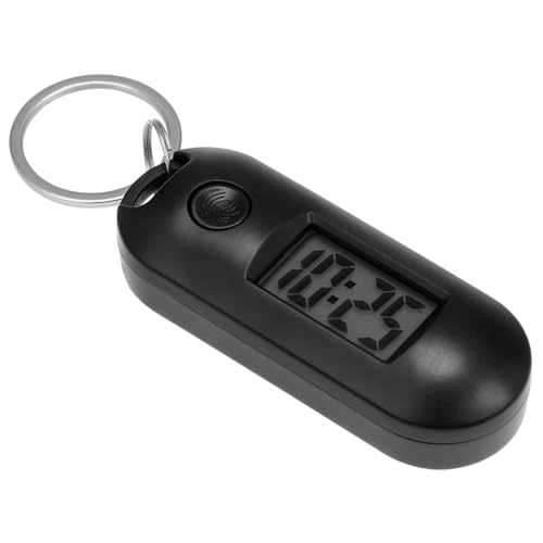 SAFIGLE Elektronischer Schlüsselanhänger Schlüsselanhänger Hängende Uhr Schlüsselanhänger Digitale Uhr Tragbarer Schlüsselanhänger Schlüsselanhänger Digitale Uhr von SAFIGLE