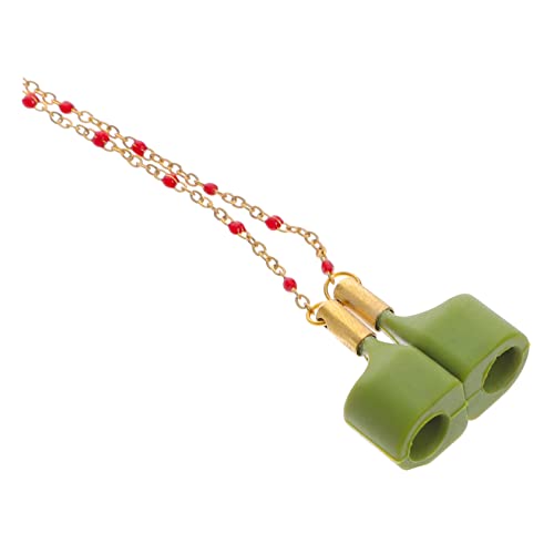 SAFIGLE Kopfhörer Halskette Ohr Kopfhörer-Zubehör Tipps Kopfhörerkette Nacken Anti-Verlust-Kette für Kopfhörer Kopfhörer-Anti-Verlust-Kette Kopfhörer Anti-verlorene Kette Metall Dark Green von SAFIGLE