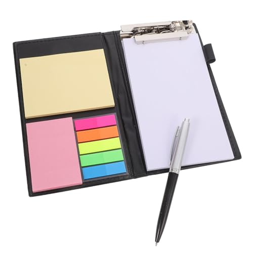 SAFIGLE Notizordner Notizbuch Notizblock Schulbedarf Klemmbretthalter Notizen Organizer Klemmbrett Folio Notiz Organizer College Essentials Klemmbrett Mit Stifthalter Schwarzes SAFIGLE Notizordner Notizbuch Notizblock Schulbedarf Klemmbretthalter Notizen Organizer Klemmbrett Folio Notiz Organizer College Essentials Klemmbrett Mit Stifthalter Schwarzes von SAFIGLE