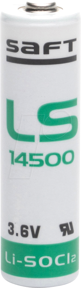 LS 14500 X300 - Lithium Batterie, AA (Mignon), 2600 mAh, 300er-Pack von SAFT