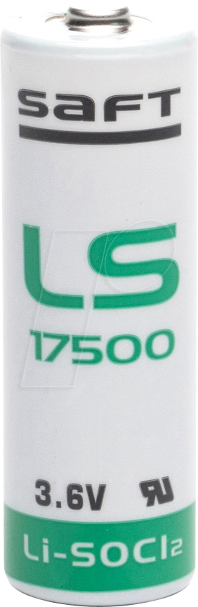 LS 17500 X240 - Lithium Batterie, A (Bobbin), 3600 mAh, 240er-Pack von SAFT