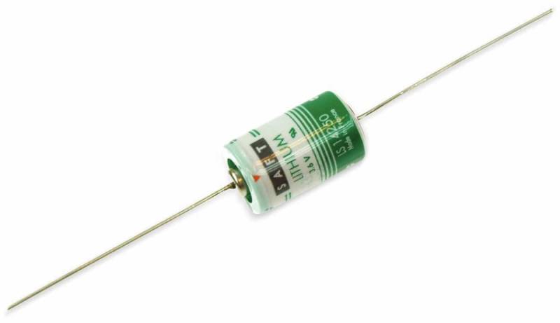 SAFT Lithium-Batterie LS 14250-CNA, 1/2AA, mit Axialdraht, 3,6 V-, 1200 mAh von SAFT