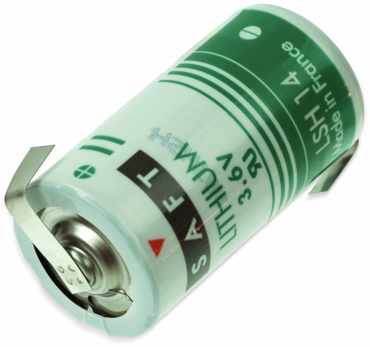 SAFT Lithium-Batterie LSH 14-CNR, C, mit Z-Lötfahne, 3,6 V-, 5500 mAh SAFT Lithium-Batterie LSH 14-CNR, C, mit Z-Lötfahne, 3,6 V-, 5500 mAh von SAFT