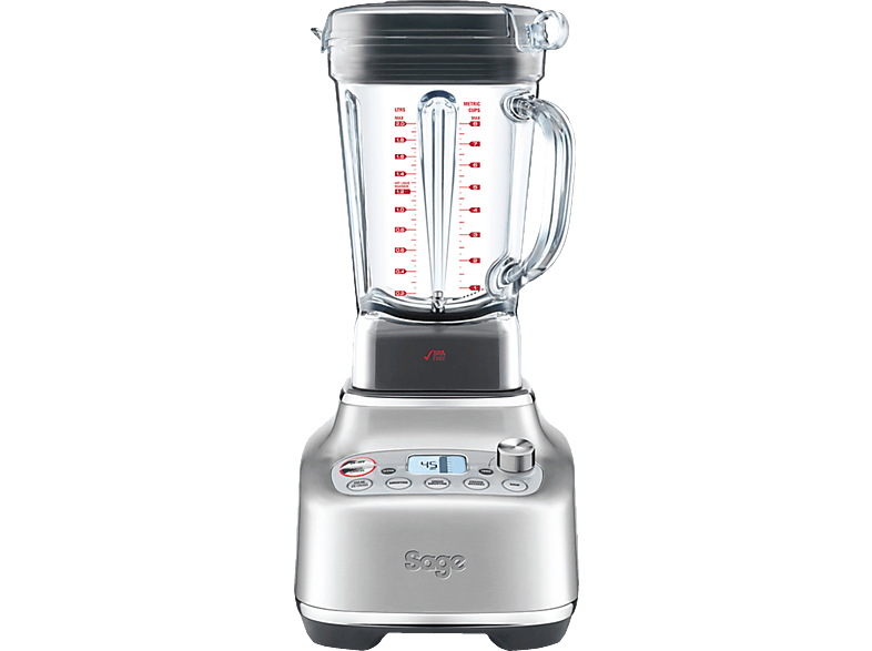 SAGE Standmixer - the Super Q Edelstahl Hochleistungsmixer Silber (2400 Watt, 2 l) von SAGE