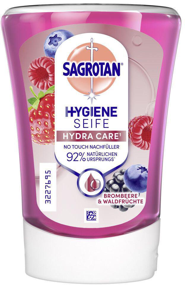 Sagrotan Nachf. Brombeere Flüssigseife Nachfüllpackung rot von SAGROTAN®