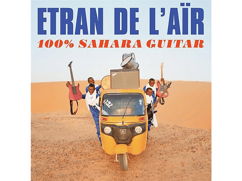Etran De L'air - 100% SAHARA GUITAR (Transparent Blue Vinyl) (Vinyl) von SAHEL SOUN
