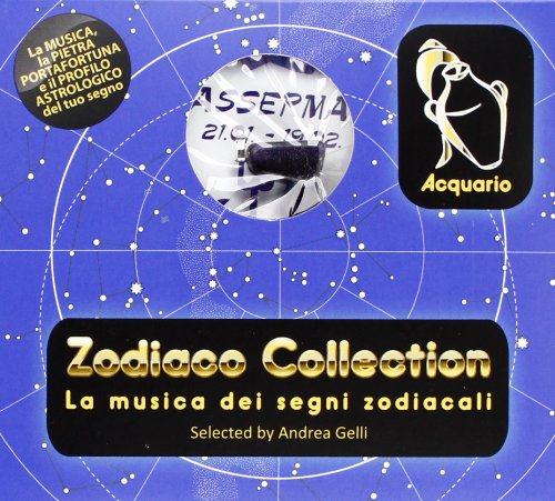 Acquario CD + Pietra Portafortuna + Profilo Astrologico (Zodiaco Collection) von SAIFAM