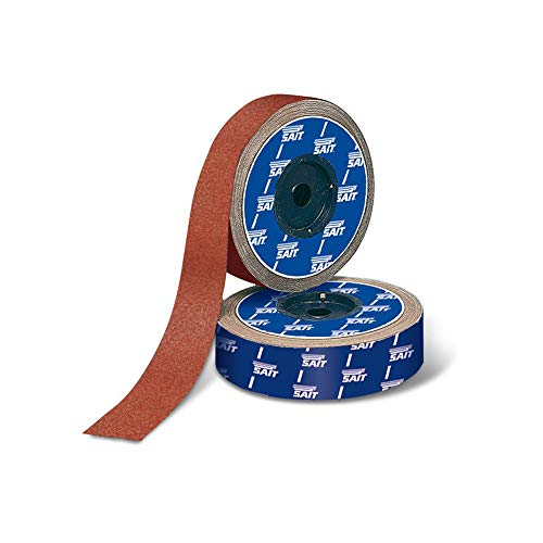 Sait 16086 RI-Saitex EA-F Industrielle Schleifgeweberollen, 120mm x 50mm, 400 Körnung von SAIT
