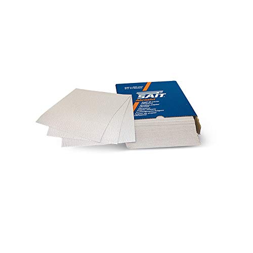 Sait 68456 S-Saitac 2S Schleifpapierböge, 230mm x 280mm, 280 Körnung, 100 Stück von SAIT