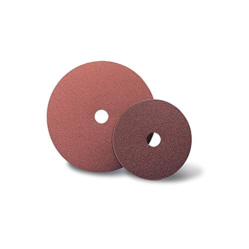 Sait 77033 SAITDISC 2A Fiberscheiben, 115mm x 22mm, 24 Körnung, X Typ, 100 Stück von SAIT