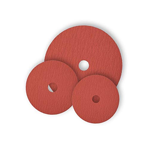 Sait 78932 SAITDISC 9S Fiberscheiben, 180mm x 22mm, 36 Körnung, X Typ, 100 Stück von SAIT