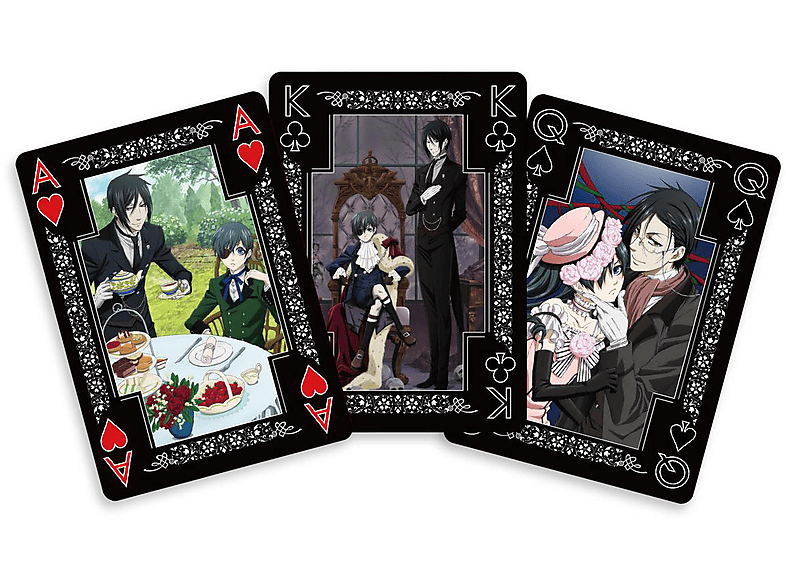 SAKAMI 448/85159 SPIELKARTEN BLACK BUTLER Spielkarten von SAKAMI