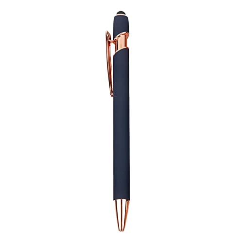 SAKEIOU Einziehbarer Kugelschreiber, Gäste-Anmeldestift, rutschfester Griff, 0,7 mm Spitze, schwarze Tinte, reibungsloses Schreiben für Büro, Hotel von SAKEIOU