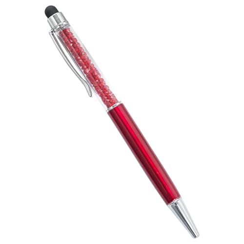 SAKEIOU Touchscreen-Schreibstift, 2-in-1-Klick-Kugelschreiber, Kugelschreiber und Schreiben für universelles Tablet-Smartphone, Mehrfarbig von SAKEIOU