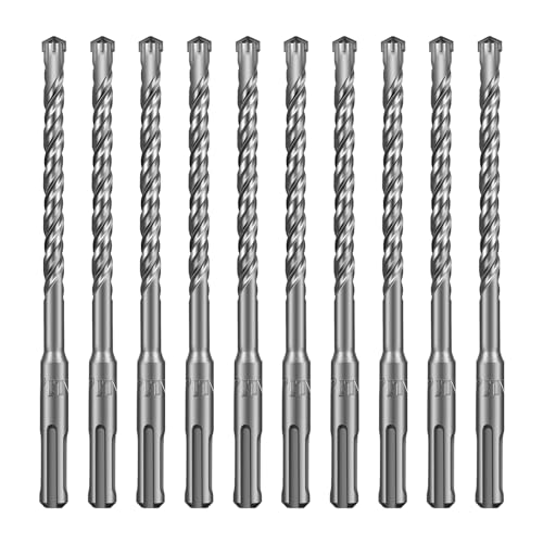 SALI SDS Plus Bohrer Set 8x160mm 10 tlg. Hammerbohrer Set Betonbohrer mit 4 Hartmetall Spitze Präzises & Schnelles Bohren in Beton Zubehör Bohrhammer Steinbohrer für Stahlbeton,Naturstein,Ziegelmauer SALI SDS Plus Bohrer Set 8x160mm 10 tlg. Hammerbohrer Set Betonbohrer mit 4 Hartmetall Spitze Präzises & Schnelles Bohren in Beton Zubehör Bohrhammer Steinbohrer für Stahlbeton,Naturstein,Ziegelmauer von SALI