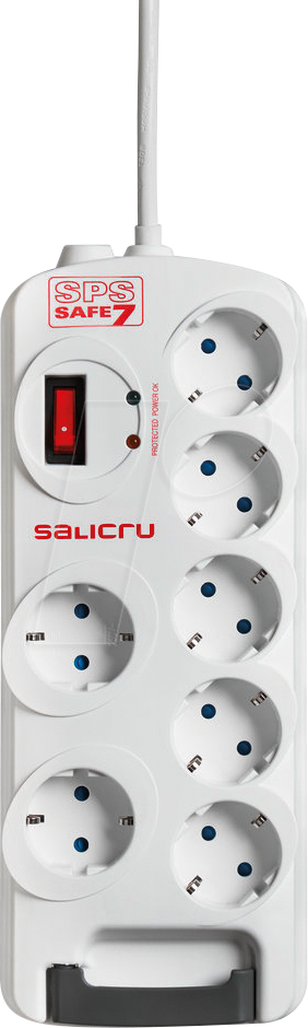 SALI 680BA000006 - Steckdosenleiste für USV, 7-fach Schutzkontakt von SALICRU