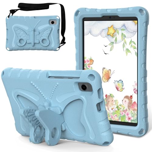 Tablet-Schutzhülle, kompatibel mit Samsung Galaxy Tab A9 8,7 Zoll (21,6 cm), Modell 2023 (SM-X110/X115), leicht, EVA, robust, stoßfest, mit Schultergurt, Ständer, Schutzhülle für Tab A9 8,7 Zoll (21,6 von SALLO