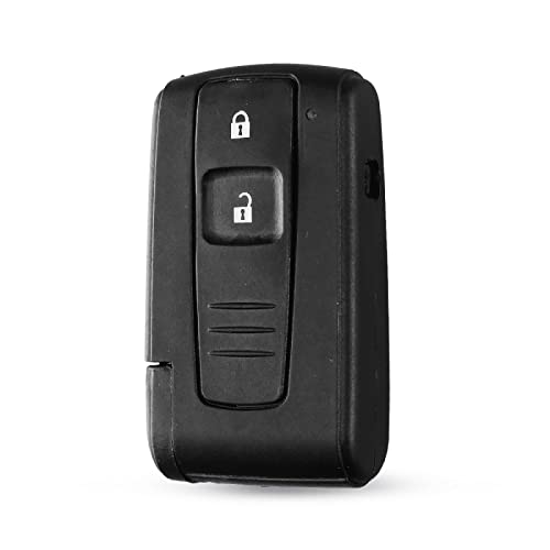 Schlüsselanhänger Zubehör Ersatzteile Cover Schlüsselabdeckung Fernbedienung Auto 2 Tasten kompatibel mit Toyota Corolla - Verso von SALPIE