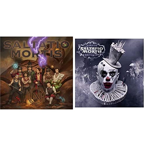 Das schwarze Einmaleins (Limited Mediabook Edition + Bonus-DVD) & Zirkus Zeitgeist von SALTATIO MORTIS