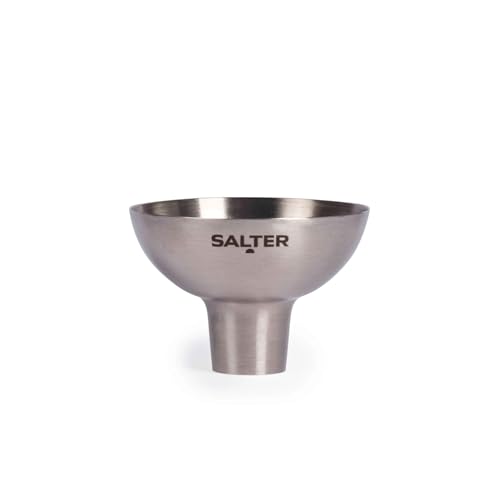 Salter Nachfülltrichter – Gewürz- und Gewürzeinfülltrichter, Edelstahl, leicht zu reinigen, spülmaschinenfest, Kaffee, Salz und Pfeffer, Kaffee, Gewürze, Öle, Milch, kleiner Metalltrichter, BW13900EU7 Salter Nachfülltrichter – Gewürz- und Gewürzeinfülltrichter, Edelstahl, leicht zu reinigen, spülmaschinenfest, Kaffee, Salz und Pfeffer, Kaffee, Gewürze, Öle, Milch, kleiner Metalltrichter, BW13900EU7 von SALTER