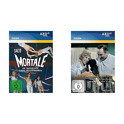 Salto Mortale - Die komplette Serie ( 6er DVD Set) & Alle meine Tiere (3 DVDs) von SALTO MORTALE