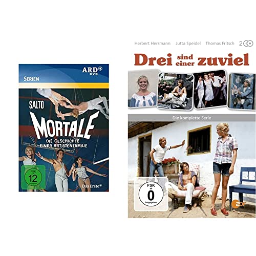 Salto Mortale - Die komplette Serie ( 6er DVD Set) & Drei sind einer zuviel - Die komplette Serie [2 DVDs] von SALTO MORTALE