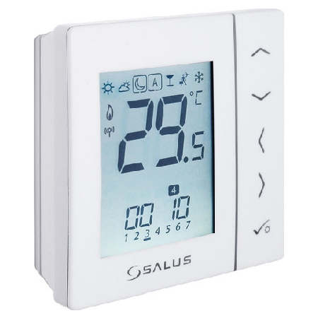 112621  - Raumthermostat VS20WRF 4 in 1 digital Funk AP weiss, 112621 - Aktionsartikel von SALUS CONTROLS