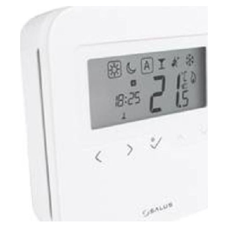 117500  - Raumthermostat HTRP 230 Digital progammierbar mit Uhr, 117500 - Aktionsartikel von SALUS CONTROLS