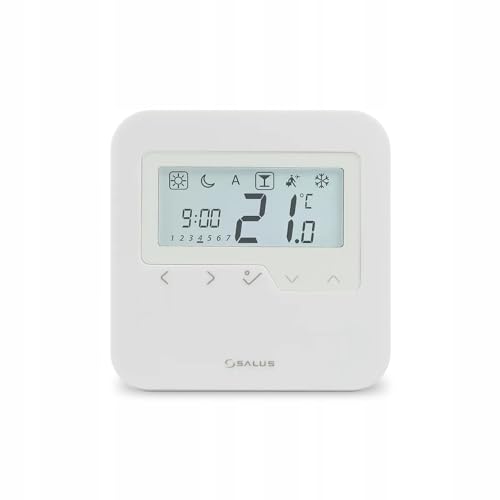 Salus HTRP230 Wöchentlich Raumthermostat, Elektronisch Temperaturregler 230V, LCD-Display, Aufputz, Weiß Salus HTRP230 Wöchentlich Raumthermostat, Elektronisch Temperaturregler 230V, LCD-Display, Aufputz, Weiß von Salus Controls