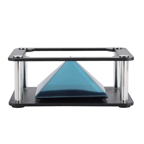3D-Hologramm-Pyramiden-Projektor, Smartphone-Hologramm-Telefon, Smart-Hologramm-Projektor, beliebtes Smartphone, Hologramm-Pyramide f¨¹r dunkle R?ume f¨¹r Cartoon-Interaktion (zylindrisch) von SALUTUY