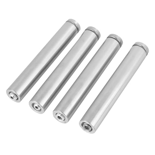4 Stück Abstandsbefestigungen, Edelstahl-Werbebefestigungsschrauben 19 x 120 mm Befestigungsstifte mit Puffergummikreis, für Werbetafeln, Bilderrahmen, Glasposter, Schilder-Display 4 Stück Abstandsbefestigungen, Edelstahl-Werbebefestigungsschrauben 19 x 120 mm Befestigungsstifte mit Puffergummikreis, für Werbetafeln, Bilderrahmen, Glasposter, Schilder-Display von SALUTUYA