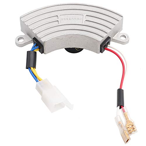SALUTUYA Spannungsregler für Stromerzeuger AVR in Bogenform, Spannungsstabilisator, hochwertig, für einphasigen Benzingenerator, 2 kW-3,5 kW von SALUTUYA