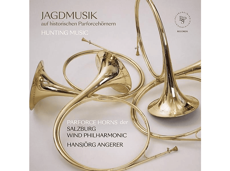 Hansjörg/salzburg Wind Philharmonic Angerer - Jagdmusik auf historischen Parforcehörnern (CD) von SALZBURG W