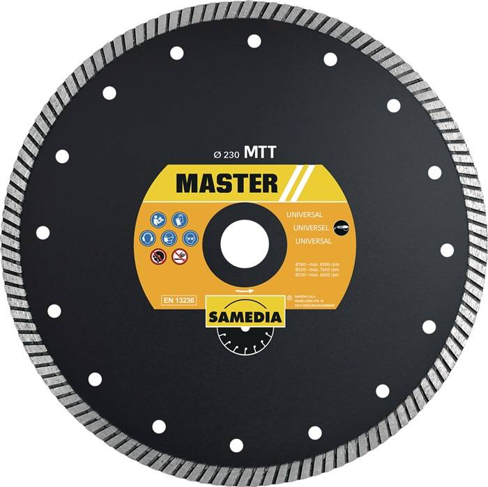 Samedia MASTER MTT 150x22,23 Diamant- Trennscheibe KS-hart/Beton 310046 von SAMEDIA GmbH
