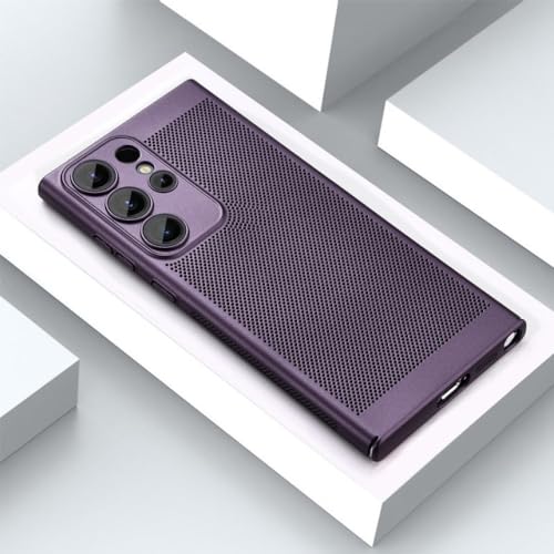 Kühlende Handyhülle für Samsung Galaxy S20 Plus S21 FE S22 S23 Ultra Note 20 A73 A52 A33 A32 A23 A13 A12 Wärmeableitungsabdeckung, dunkelviolett, für Samsung S22 5G Kühlende Handyhülle für Samsung Galaxy S20 Plus S21 FE S22 S23 Ultra Note 20 A73 A52 A33 A32 A23 A13 A12 Wärmeableitungsabdeckung, dunkelviolett, für Samsung S22 5G von SAMEZA