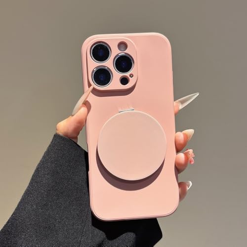 SAMEZA Flüssigsilikonspiegel für Hülle für iPhone 16E 16 15 14 Pro Max Plus 13 12 Mini 11 Magnetische kabellose Ladeständerabdeckung, Pink, Für iPhone 11 ProMax SAMEZA Flüssigsilikonspiegel für Hülle für iPhone 16E 16 15 14 Pro Max Plus 13 12 Mini 11 Magnetische kabellose Ladeständerabdeckung, Pink, Für iPhone 11 ProMax von SAMEZA