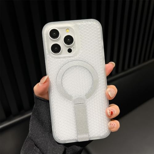 SAMEZA Für Klappständer Magnetische Mesh-Hülle Für iPhone 16 E 15 14 13 12 11 Pro Max Kabelloses Laden Stoßfeste Atmungsaktive Abdeckung,Klar,Für iPhone 16 Plus SAMEZA Für Klappständer Magnetische Mesh-Hülle Für iPhone 16 E 15 14 13 12 11 Pro Max Kabelloses Laden Stoßfeste Atmungsaktive Abdeckung,Klar,Für iPhone 16 Plus von SAMEZA