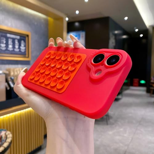 SAMEZA Kreative Saugnapf-Schutzhülle aus weichem Silikon für iPhone 16 15 14 Plus 13 12 Mini 11 Pro Max Selfie-Gadget-Halter Lustige Hülle, rot, für iPhone 12 Pro Max SAMEZA Kreative Saugnapf-Schutzhülle aus weichem Silikon für iPhone 16 15 14 Plus 13 12 Mini 11 Pro Max Selfie-Gadget-Halter Lustige Hülle, rot, für iPhone 12 Pro Max von SAMEZA