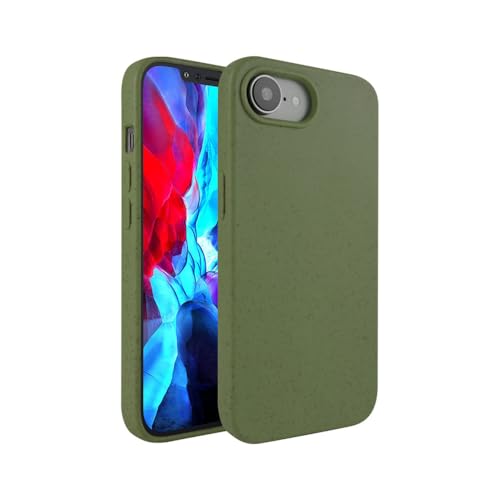 SAMEZA Modische weiche Silikonhülle für iPhone 16E 16 15 14 13 12 Mini 11 Pro Max Plus, umweltfreundliche, stoßfeste, Matte Hülle, Olivgrün, für iPhone 13Pro Max SAMEZA Modische weiche Silikonhülle für iPhone 16E 16 15 14 13 12 Mini 11 Pro Max Plus, umweltfreundliche, stoßfeste, Matte Hülle, Olivgrün, für iPhone 13Pro Max von SAMEZA