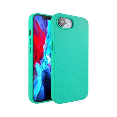 SAMEZA Modische weiche Silikonhülle für iPhone 16E 16 15 14 13 12 Mini 11 Pro Max Plus, umweltfreundliche, stoßfeste, Matte Hülle, grün, für iPhone 12 Mini SAMEZA Modische weiche Silikonhülle für iPhone 16E 16 15 14 13 12 Mini 11 Pro Max Plus, umweltfreundliche, stoßfeste, Matte Hülle, grün, für iPhone 12 Mini von SAMEZA