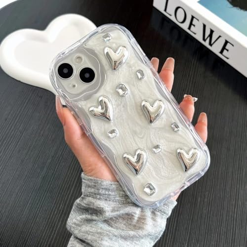 SAMEZA Silikon-Telefonhülle mit Liebesschleife für iPhone 15 Pro Max 11 12 13 14 Pro Max 14 Plus 15plus XS MAX XR XS X Weiche Silikon-Rückseite, für iPhone 14, weiß SAMEZA Silikon-Telefonhülle mit Liebesschleife für iPhone 15 Pro Max 11 12 13 14 Pro Max 14 Plus 15plus XS MAX XR XS X Weiche Silikon-Rückseite, für iPhone 14, weiß von SAMEZA