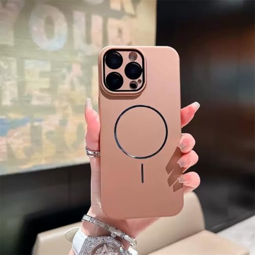 SAMEZA Titan-Metall-Hart-PC für magnetische Hülle für iPhone 16 15 14 13 12 11 Pro Max Plus Glaslinse Kabellose Ladung Mattierte Abdeckung, Wüstengold, für iPhone 12 Pro SAMEZA Titan-Metall-Hart-PC für magnetische Hülle für iPhone 16 15 14 13 12 11 Pro Max Plus Glaslinse Kabellose Ladung Mattierte Abdeckung, Wüstengold, für iPhone 12 Pro von SAMEZA