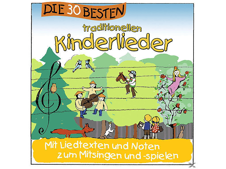 Simone Sommerland, Karsten Glück Und Die Kita-Frösche - 30 Besten Traditionellen Kinderlieder (CD) von SAMMEL-LAB