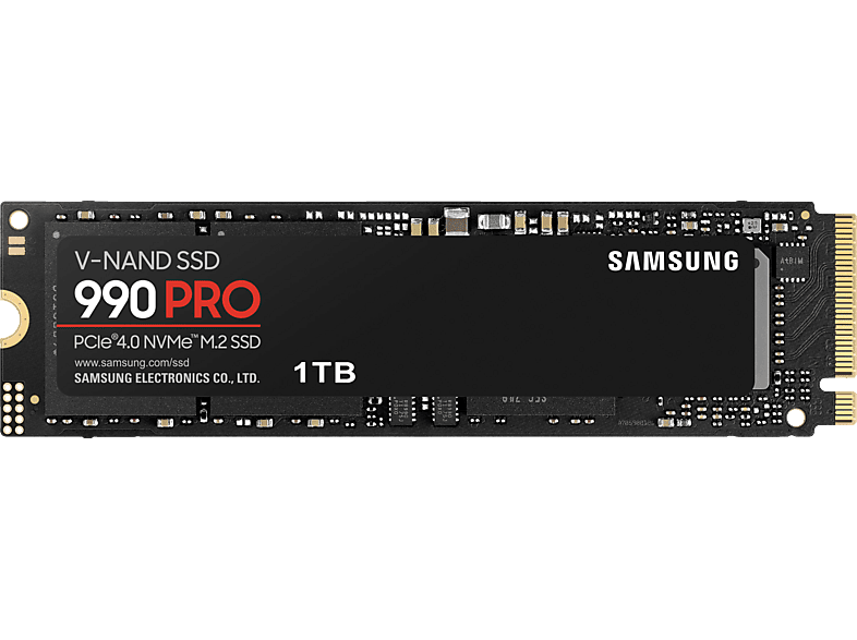 SAMSUNG 990 PRO Festplatte, 1 TB SSD M.2 via NVMe, intern SAMSUNG 990 PRO Festplatte, 1 TB SSD M.2 via NVMe, intern von SAMSUNG