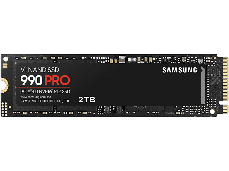 SAMSUNG 990 PRO Festplatte, 2 TB SSD M.2 via NVMe, intern von SAMSUNG