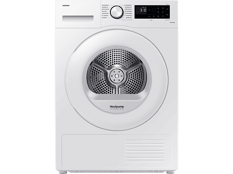 SAMSUNG DV80CGC0B0TEEG Wärmepumpentrockner (8 kg, A++, Weiß) von SAMSUNG